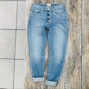 EVE DENIM Silver Bullet Embossed Distressed